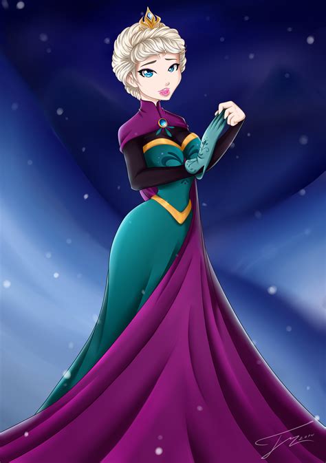 Elsa Frozen Fan Art 38598921 Fanpop