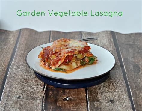 Garden Vegetable Lasagna Is Made With All The Delicious Vegetables And