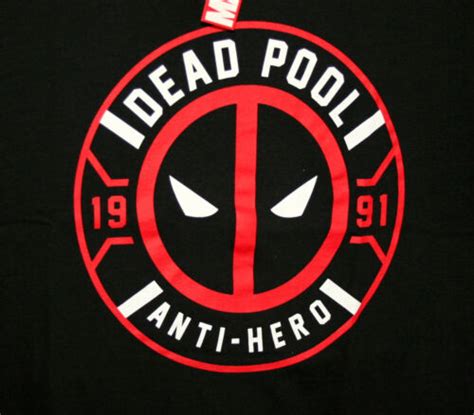 Marvel Comics Dead Pool Deadpool Logo T Shirt New 2xl Ebay