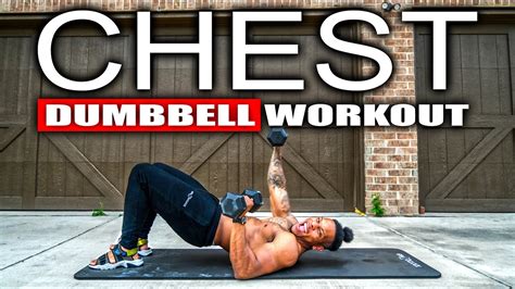 Dumbbell Chest Workout15 Minute Youtube