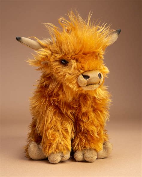 Handmade Highland Cow Scottish Soft Toy T Send A Cuddly