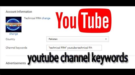 One of the main metrics youtube's algorithm considers when ranking videos are the youtube channel keywords and video keywords.yet, many youtubers don't take advantage of this opportunity to boost their videos and channel ranking by. youtube channel keywords - rank youtube channel - YouTube