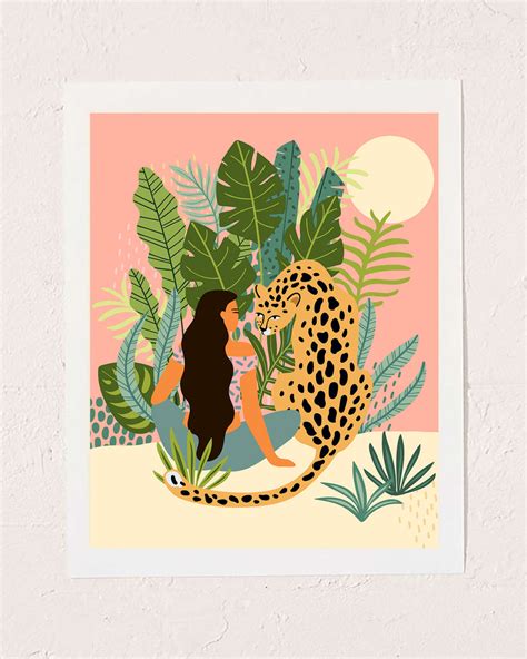 Jungle Love Art Print 3 Kinds Co