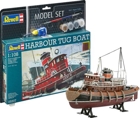Revell Model Set Harbour Tug Boat 3djake France