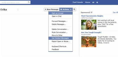Names of friends will appear. How To Retrieve Deleted Facebook Messages From Your Inbox ...