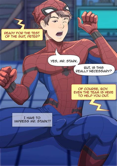 Suiton Spiderman Pleasing Mr Stark Myreadingmanga