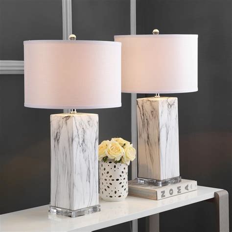 Gardner Marble Table Lamp Set Of 2 Table Lamp Sets Marble Table Lamp