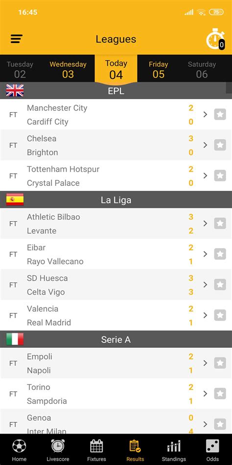 Live Soccer Scores For Android Apk Download