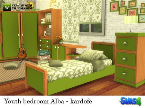 Youth Bedroom Alba By Kardofe At Tsr Sims 4 Updates