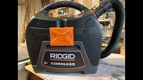 Review Of The Ridgid Cordless Vacuum Youtube