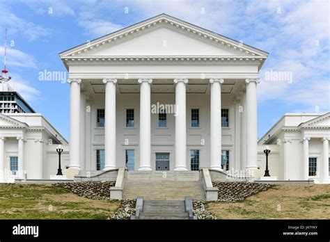 The Virginia State Capitol Designed By Thomas Jefferson Who Was