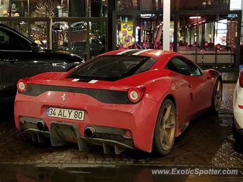 Ferrari 458 Italia Spotted In Istanbul Turkey On 01032018