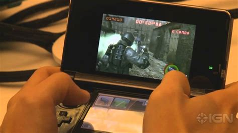 Resident Evil Mercenaries 3d Nintendo 3ds Melee Gameplay Youtube