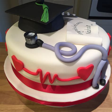 Graduation From Medical School Cake School Cake Medical School Cake