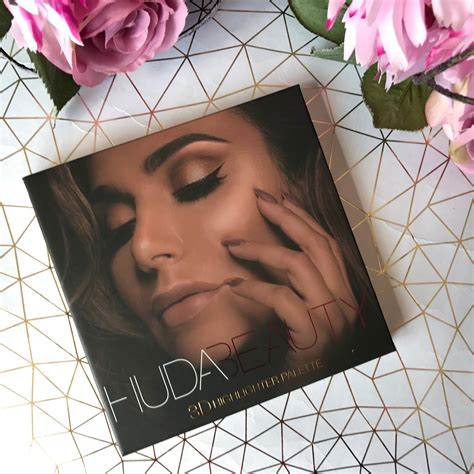 Huda Beauty 3d Highlighter Palette Review Ali And Her