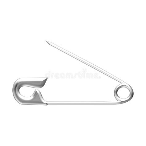 Safety Pin Stock Vector Illustration Of Clothes Element 42261450