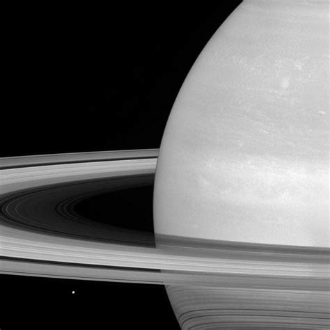 Nasas Latest Cassini Images Show How Astonishly Large Saturns Rings Are