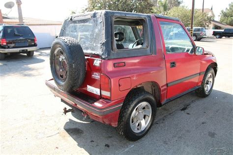 1991 GEO Tracker 4X4 Manual 4 Cylinder NO RESERVE - Classic Geo Tracker 1991 for sale