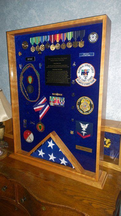 Uscg Shadow Box Shadow Box Small Wooden Boxes Wooden Boxes