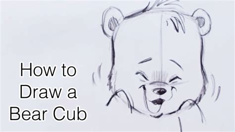 Https://tommynaija.com/draw/how To Draw A Bear Cub Face