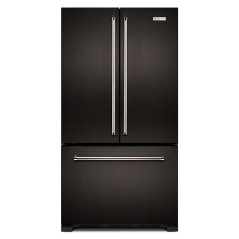 Kitchenaid refrigerators are a high end brand. KitchenAid 36 in. W 21.9 cu. ft. French Door Refrigerator ...