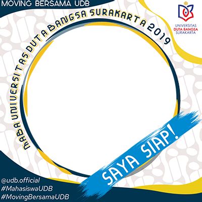 Twibbon Maba UDB 2019 - Support Campaign | Twibbon