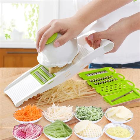 5 In 1 Multi Function Plastic Vegetable Fruit Slicers And Cutter With