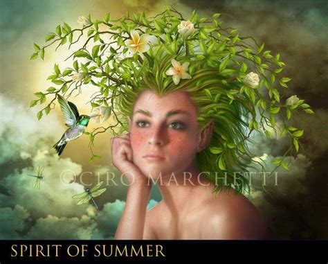 Ciro Marchetti Wiccan Witchcraft Earth Cycles Spirit Of Summer