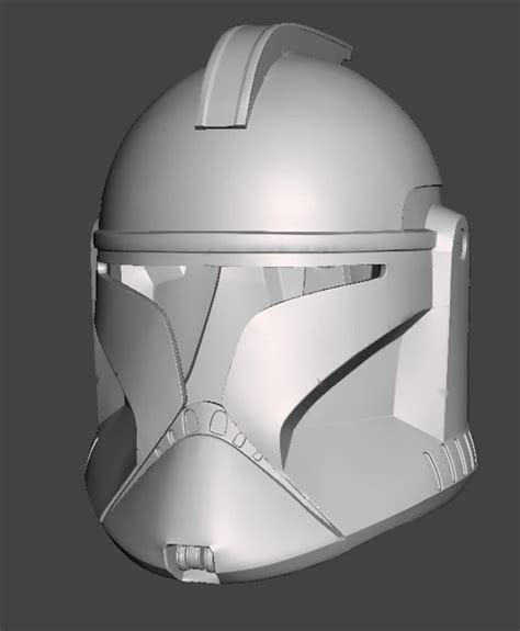 Phase 1 Clone Trooper Helmet 3d Print Stl Files Fanmade Etsy