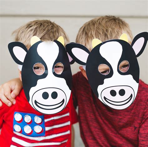 Chick Fil A Cow Mask Six Clever Sisters
