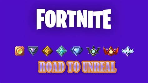 Road To Ranked Unreal Fortnite Ranked Fortnite Battle Royal Youtube