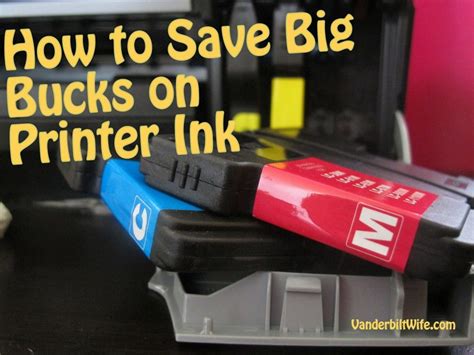 How To Save Big Bucks On Printer Ink Cartridges Printer Ink