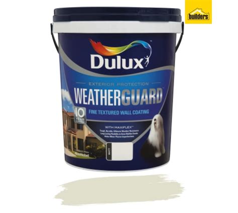 Dulux Weatherguard Fine Textured Stoneware 20l Pva Exterior