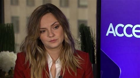The Deuces Emily Meade Gets Real About Getting Intimate On Set And