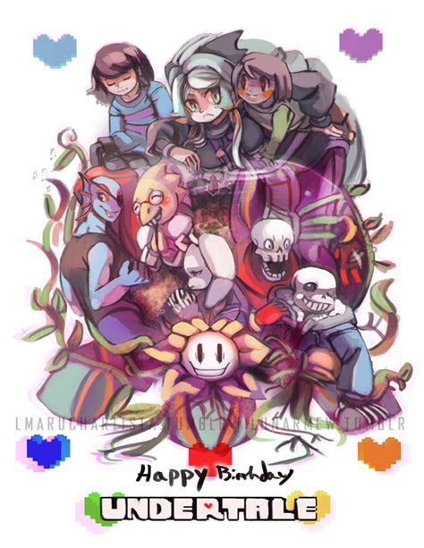 Happy Birthday Undertale By Lunarmew On Deviantart