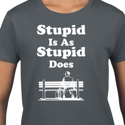 Stupid Is As Stupid Does Digital Cut File Forrest Gump Svg Etsy