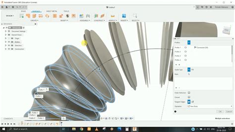 Flexible Pipe In Fusion 360 Tutorial Fusion 360 Tutorial For Beginner
