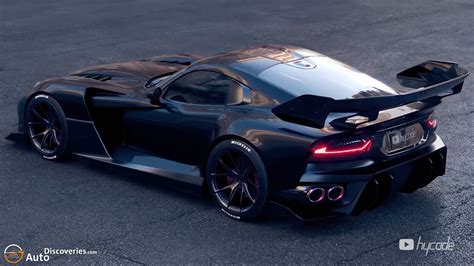 Dodge Viper Srt Monster Full Black Widebody Kit By Hycade Auto