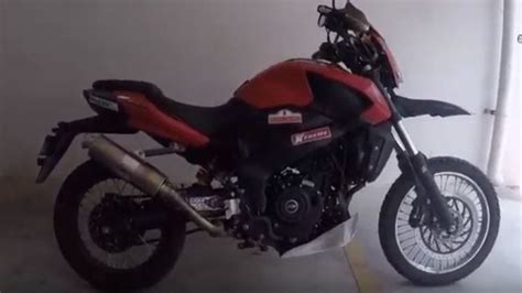See Bajaj Dominar Turned Into An Adv For The Desert Storm Rally