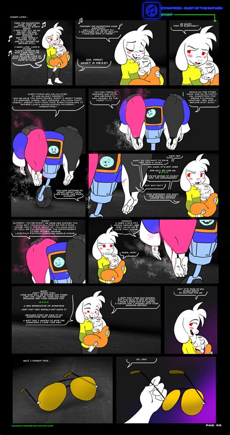 Asriel Synth Undertale Au Comic Pag 55 By Htecore On Deviantart