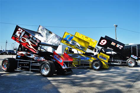 Sprint-car race racing sprint en wallpaper