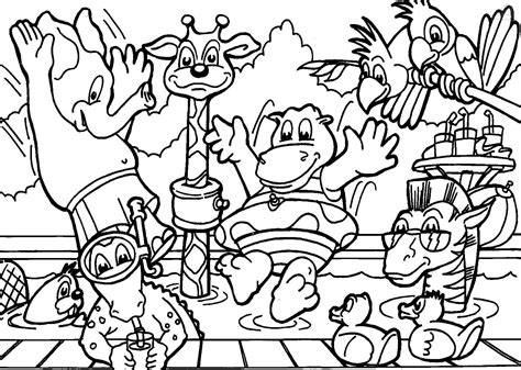Wild Animal Coloring Pages Best Coloring Pages For Kids