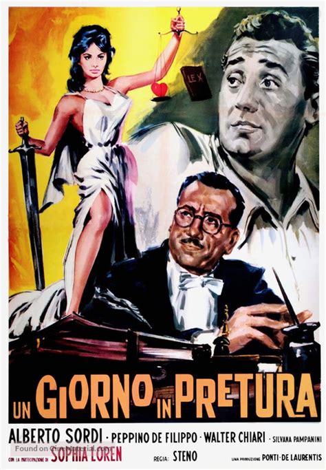 Un Giorno In Pretura 1954 Italian Movie Poster