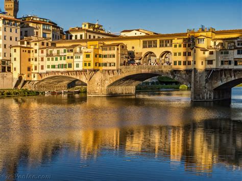 Florence Italie Ponte Vecchio Sur Larno