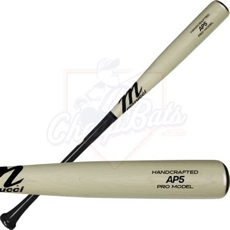 Marucci Albert Pujols Pro Model Maple Wood Baseball Bat Mve2ap5 Bkn