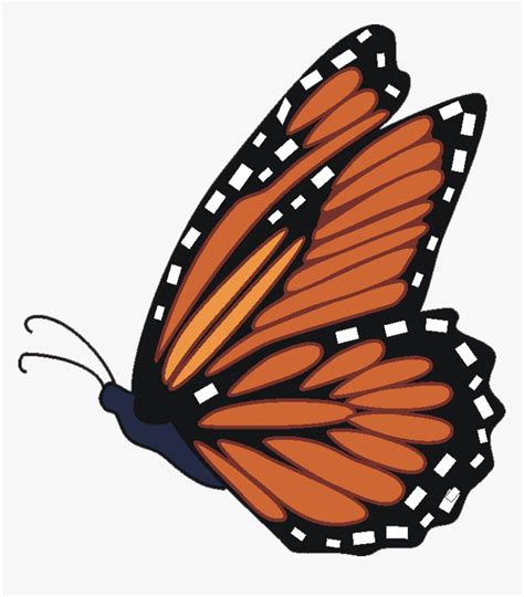 Butterfly Monarch Clipart Transparent Png Flying Monarch Butterfly