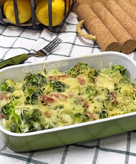 Brócoli Gratinado Fácil Receta De Divina Cocina