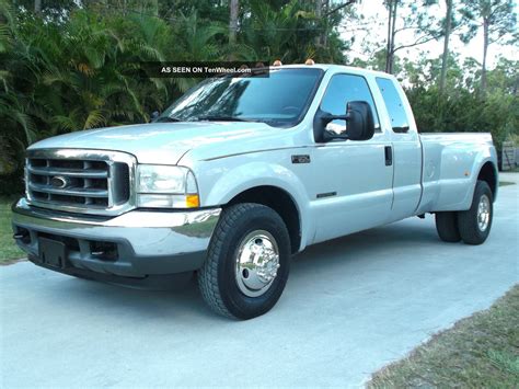 2002 Ford F 350 Cab Dually 7 3 Litre Powerstroke Diesel 2wd Xlt