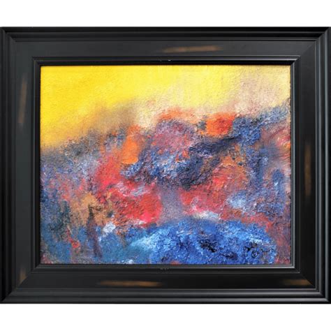 Original Oil Painting Abstract 06 20x16 Includes Frame