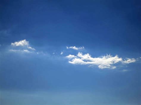 Sky Photography - Wispy Bright, Floating Clouds - Artist Dave White